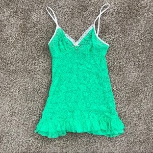 🍀Victoria Secret Lime Green Playsuit🍀